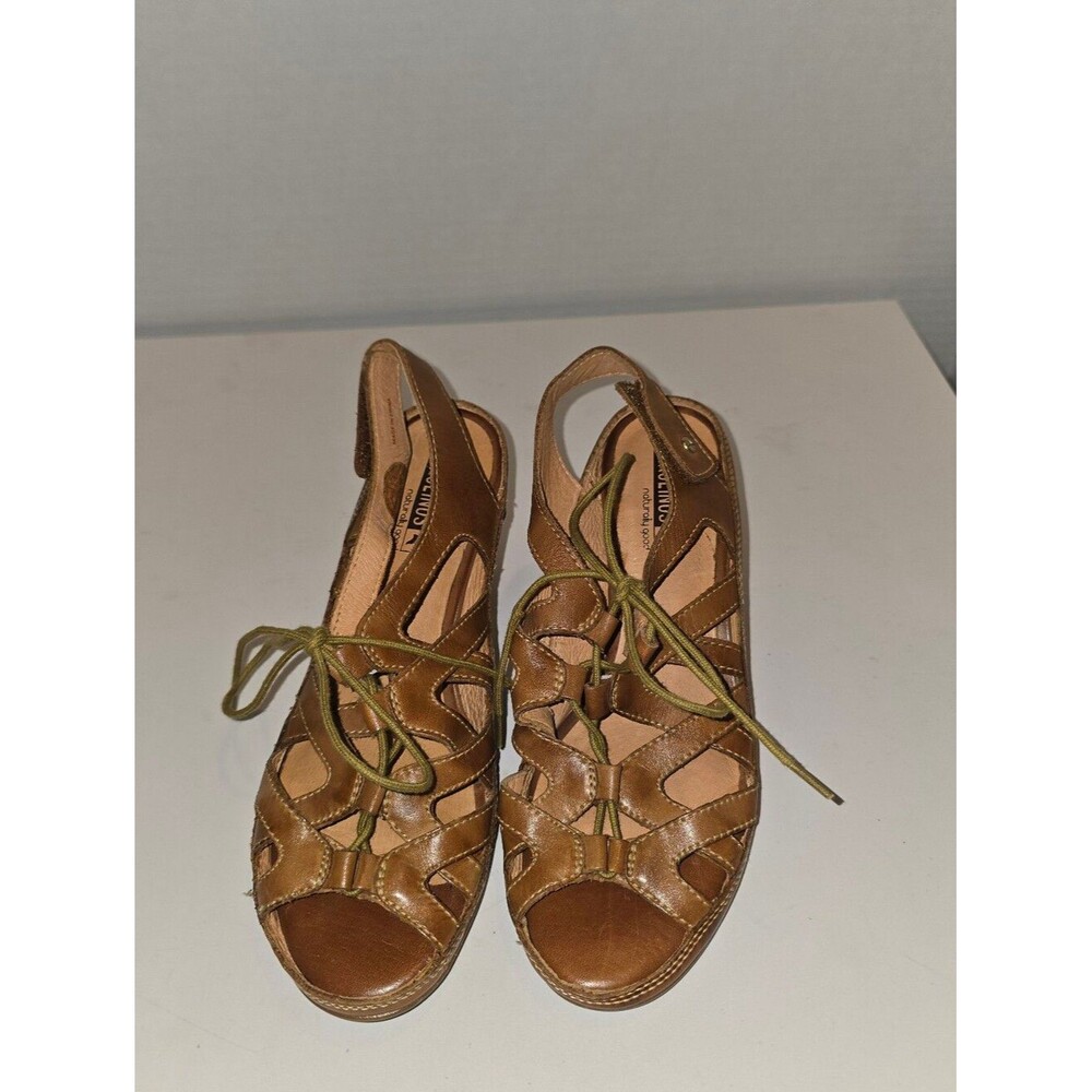 Pikolinos Womens Java Caged Heeled Sandals Size 37